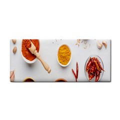 Masala Spices Food Hand Towel by artworkshop