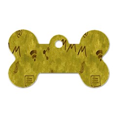 Internet-wifi Dog Tag Bone (two Sides) by nate14shop