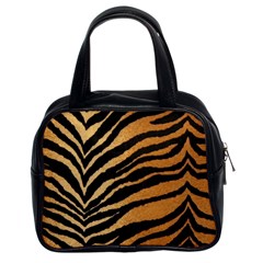 Greenhouse-fabrics-tiger-stripes Classic Handbag (two Sides) by nate14shop
