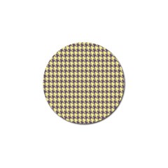 Houndstooth Golf Ball Marker