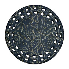 Nature Twigs Ornament (round Filigree) by artworkshop