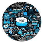 The Fault In Our Stars Collage Magnet 5  (Round)