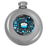 The Fault In Our Stars Collage Round Hip Flask (5 oz)