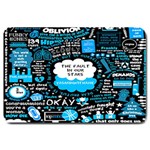 The Fault In Our Stars Collage Large Doormat 