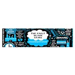 The Fault In Our Stars Collage Oblong Satin Scarf (16  x 60 )