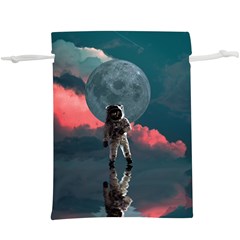 Astronaut-moon-space-nasa-planet  Lightweight Drawstring Pouch (xl) by Jancukart