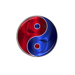 Yin Yang Eastern Asian Philosophy Hat Clip Ball Marker (4 Pack)