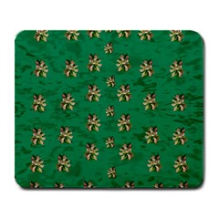 Water Lilies In The Soft Clear Warm Tropical Sea Large Mousepads by pepitasart