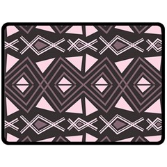 Abstract Pattern Geometric Backgrounds Fleece Blanket (large)  by Eskimos