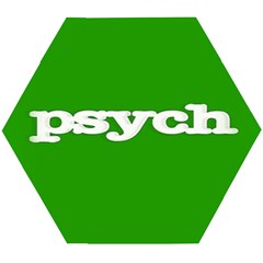 Psych Wooden Puzzle Hexagon by nate14shop