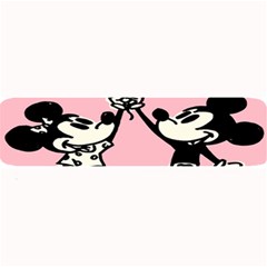 Baloon Love Mickey & Minnie Mouse Large Bar Mats by nate14shop