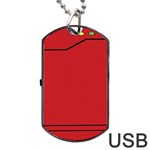 Pokedex Dog Tag USB Flash (One Side)