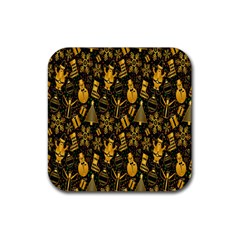 Christmas-a 001 Rubber Coaster (square) by nate14shop