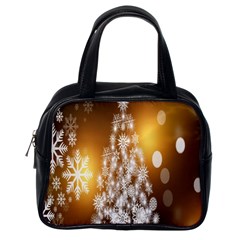 Christmas-tree-a 001 Classic Handbag (one Side) by nate14shop