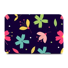 Colorful Floral Plate Mats by hanggaravicky2