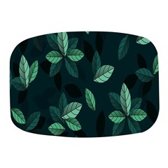 Plant Leaves Mini Square Pill Box