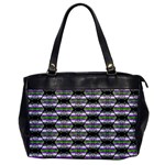 Hackers Town Void Mantis Hexagon Agender Nine 9 Stripe Pride Flag Oversize Office Handbag