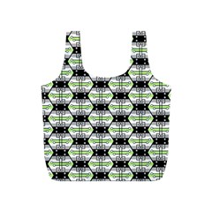 Hackers Town Void Mantis Hexagon Agender Pride Flag Full Print Recycle Bag (s)