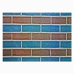 Brick-wall Large Glasses Cloth (2 Sides) by nate14shop