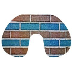 Brick-wall Travel Neck Pillow by nate14shop