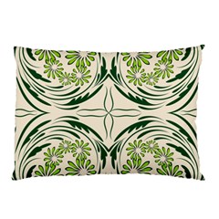 Folk Flowers Print Floral Pattern Ethnic Art Pillow Case by Eskimos