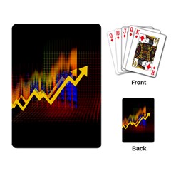 Logo-finance-economy-statistics Playing Cards Single Design (rectangle) by Jancukart