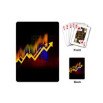 Logo-finance-economy-statistics Playing Cards Single Design (Mini) Back