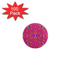 Pink Vacation 1  Mini Magnets (100 Pack) 