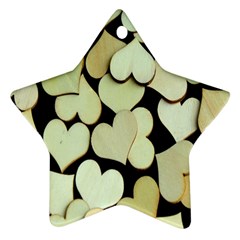 Heart-003 Ornament (star) by nate14shop