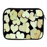 Heart-003 Apple iPad 2/3/4 Zipper Cases Front