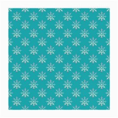 Snowflakes 002 Medium Glasses Cloth by nate14shop