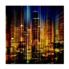 Skyline-light-rays-gloss-upgrade Tile Coaster