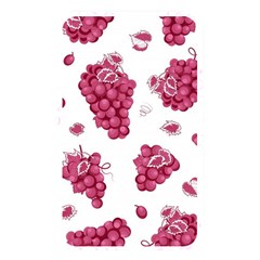 Grape-bunch-seamless-pattern-white-background-with-leaves 001 Memory Card Reader (rectangular) by nate14shop