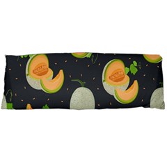 Melon-whole-slice-seamless-pattern Body Pillow Case (dakimakura) by nate14shop