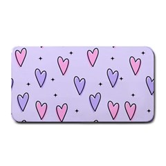 Heart-purple-pink-love Medium Bar Mats by nate14shop