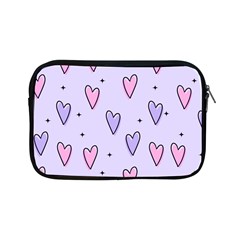 Heart-purple-pink-love Apple Ipad Mini Zipper Cases by nate14shop