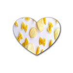 Pasta Rubber Heart Coaster (4 pack)