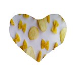 Pasta Standard 16  Premium Heart Shape Cushions