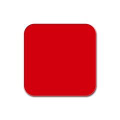 Background-red Rubber Square Coaster (4 Pack) by nate14shop