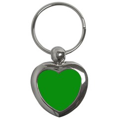 Green Key Chain (heart) by nate14shop