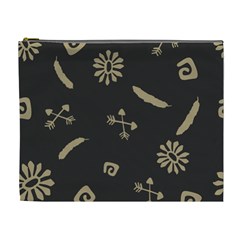 Pattern-dark Cosmetic Bag (xl) by nate14shop