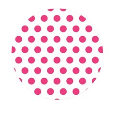 Polka-dots Mini Round Pill Box (pack Of 5) by nate14shop