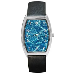 Surface Abstract  Barrel Style Metal Watch by artworkshop
