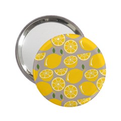 Lemon Pattern 2 25  Handbag Mirrors by artworkshop