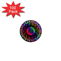 Pride Mandala 1  Mini Magnets (100 Pack)  by MRNStudios