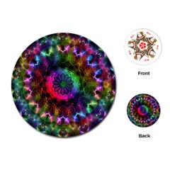 Pride Mandala Playing Cards Single Design (round) by MRNStudios