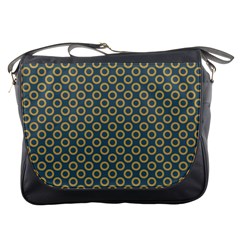Polka-dots-gray Messenger Bag by nate14shop