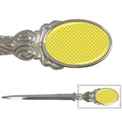 Polka-dots-yellow Letter Opener by nate14shop