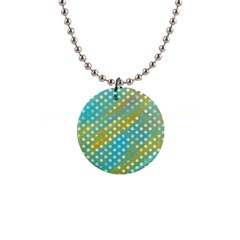 Abstract-polkadot 01 1  Button Necklace by nate14shop