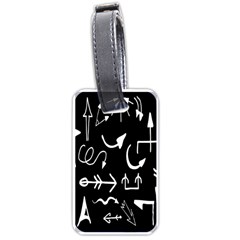 Arrows Luggage Tag (one Side) by nate14shop